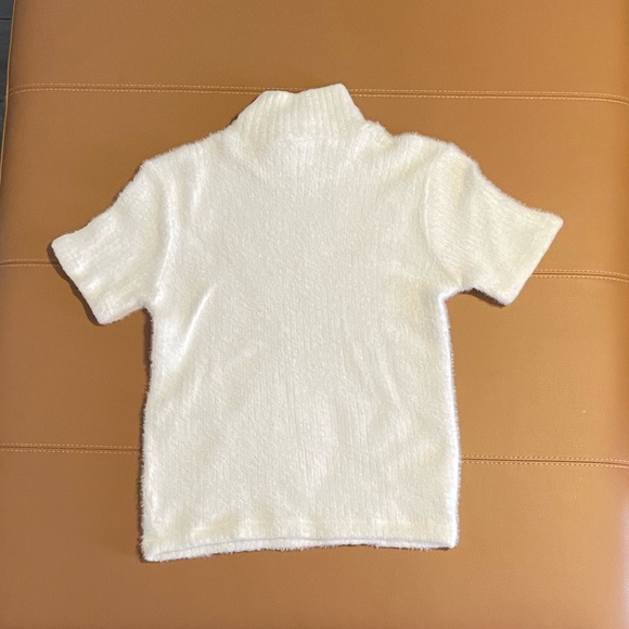 ZARA MOCK NECK TOP. - Picture 2 of 5